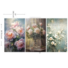 Load image into Gallery viewer, NEW! Redesign Decoupage Tissue Paper Pack - BOUNTIFUL BEAUTY (3 sheets, each 49.53cm x 76.2cm