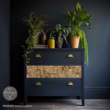 Load image into Gallery viewer, REDESIGN WITH PRIMA
A1 Decoupage Fiber- Wood Cubism - 1 sheet