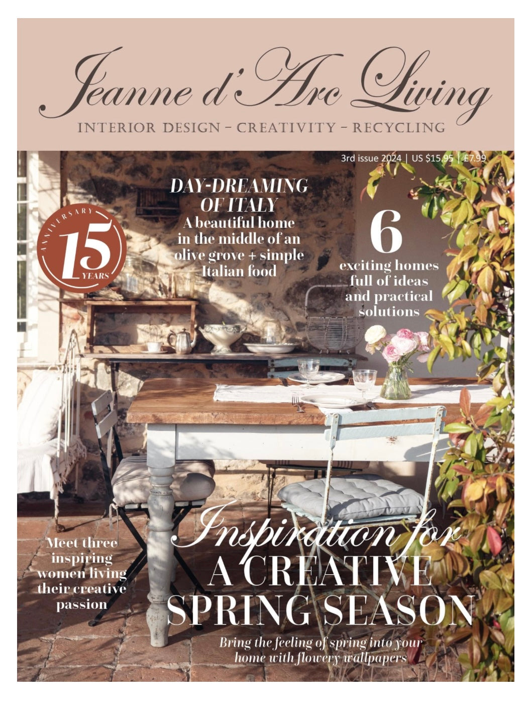 Jeanne d’Arc Living Magazine 3’d Issue 2024 .