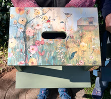 Load image into Gallery viewer, Decoupage stepstool class Saturday 6th September 2025