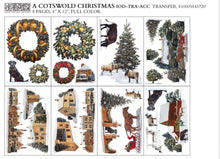 Load image into Gallery viewer, NEW! IOD Transfer Pad - A COTSWOLD CHRISTMAS (set of eight 8"x12" sheets)