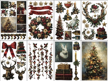 Load image into Gallery viewer, NEW! IOD Transfer Pad - CRIMSON VELVET (set of eight 8"x12" sheets)