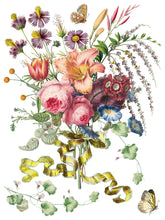 Load image into Gallery viewer, NEW! IOD Transfer Pad - MARCHE DES FLEURS (set of eight 12"x16" sheets)