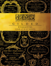 Load image into Gallery viewer, Q2 RELEASE Etiquettes Gilded Foil Transfer.