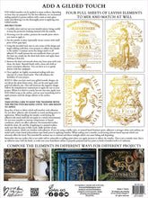 Load image into Gallery viewer, Q2 RELEASE Curated Signage Gilded Foil Transfer.