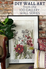 Load image into Gallery viewer, MIDNIGHT GARDEN Transfer Pad by IOD (set of four 12"x16" sheets)