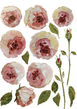 Load image into Gallery viewer, PAINTERLY FLORALS Transfer Pad by IOD (set of eight 12"x16" sheets)