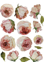 Load image into Gallery viewer, PAINTERLY FLORALS Transfer Pad by IOD (set of eight 12"x16" sheets)
