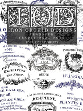 Load image into Gallery viewer, TRADITIONAL POTS Transfer Pad by IOD (set of eight 12"x16" sheets)