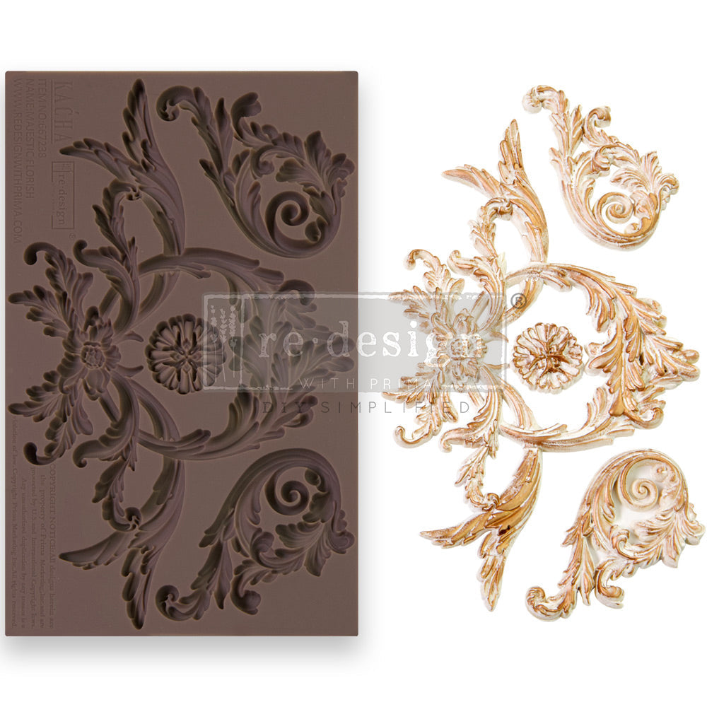 REDESIGN WITH PRIMA
NEW - Redesign Decor Moulds - Kacha: Majestic Flourish