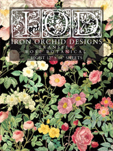 Load image into Gallery viewer, Q2 RELEASE Rose Botanicals Decor Transfer
