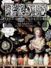 Load image into Gallery viewer, BROCANTE Transfer Pad by IOD (set of eight 12&quot;x16&quot; sheets)
