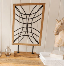 Load image into Gallery viewer, Geo Panel table decor
