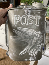 Load image into Gallery viewer, Metal post box
