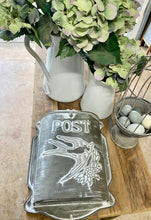 Load image into Gallery viewer, Metal post box
