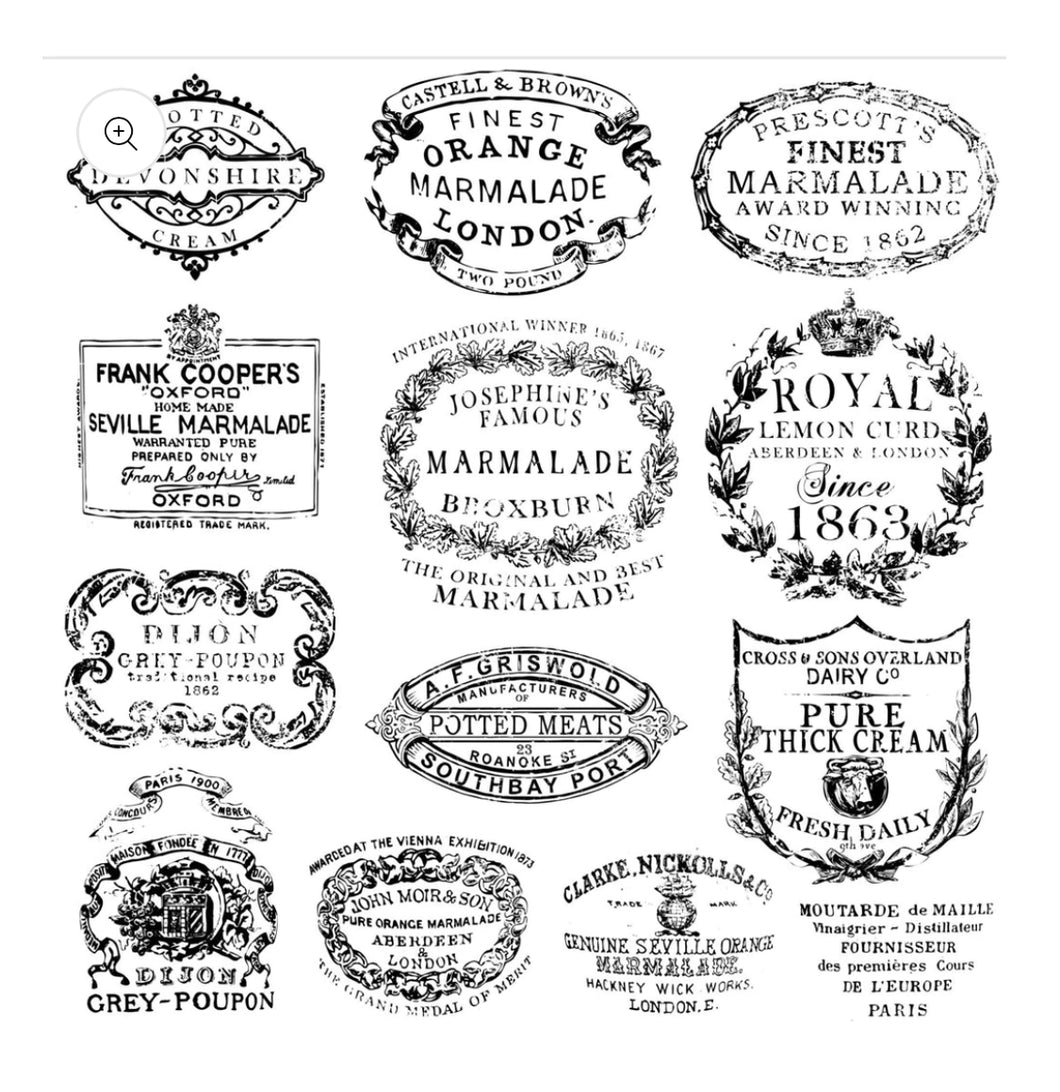 Crockery Stamp by IOD