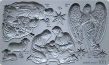 Load image into Gallery viewer, NEW! IOD Mould - SILENT NIGHT (6"x10", 15.24cm x 25.4cm)
