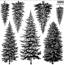 Load image into Gallery viewer, NEW! IOD Stamp - WINTER FOREST (12&quot;x12&quot;, 30.48cm x 30.48cm)
