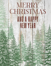 Load image into Gallery viewer, NEW! IOD Stamp - WINTER FOREST (12&quot;x12&quot;, 30.48cm x 30.48cm)
