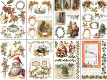 Load image into Gallery viewer, NEW! IOD Transfer Pad - SANTA&#39;S HOLLOW (set of eight 8&quot;x12&quot; sheets)
