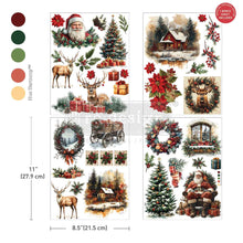 Load image into Gallery viewer, REDESIGN WITH PRIMA
Redesign Middy Transfers® – Yuletide Nostalgia – 3 sheets, 21.59cm x 27.94cm
