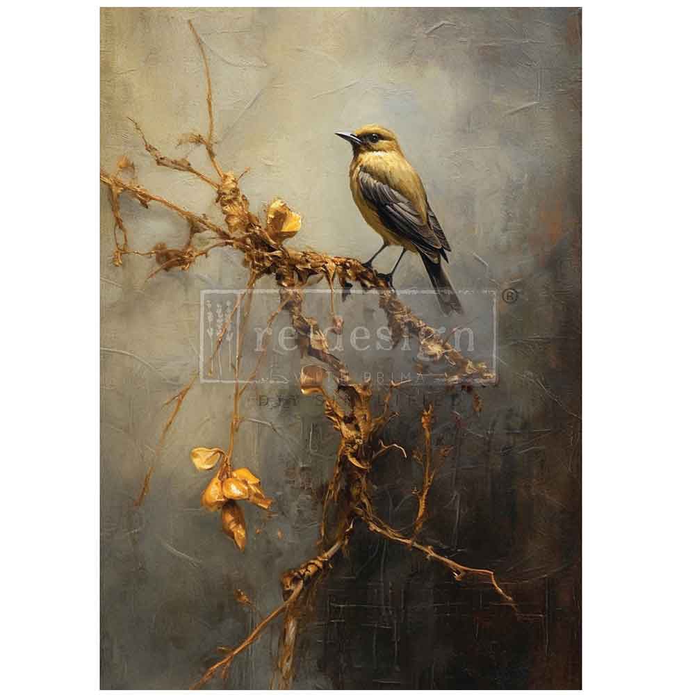 Redesign with Prima A1 Decoupage Fiber Rustic Refuge