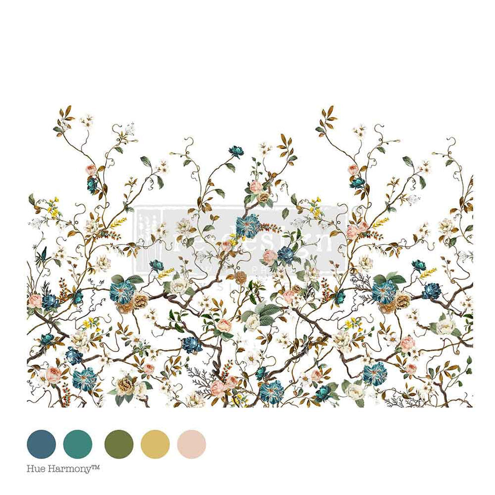 REDESIGN WITH PRIMA
Redesign Decor Transfers® - Blue Vine - cut into 4 sheets (60.96cm