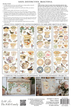Load image into Gallery viewer, NEW! IOD Transfer Pad - THE BELGRAVIA (set of eight 8"x12" sheets)
