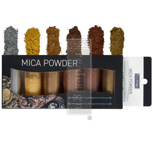 REDESIGN WITH PRIMA
Decor Mica Powder Set - Metallic - 6 colors x 5g each