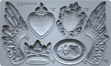 Load image into Gallery viewer, IOD Mould - HERALDRY (6"x10", 15.24cm x 25.4cm)
