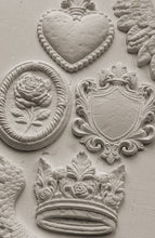 Load image into Gallery viewer, IOD Mould - HERALDRY (6"x10", 15.24cm x 25.4cm)
