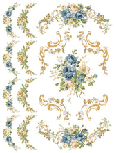 Load image into Gallery viewer, NEW! IOD Paint Inlay - ALFRED PEATS &amp; CO. (set of eight 12"x16" sheets
