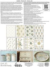 Load image into Gallery viewer, NEW! IOD Paint Inlay - ALFRED PEATS &amp; CO. (set of eight 12"x16" sheets
