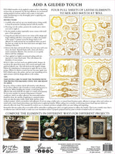 Load image into Gallery viewer, Q2 RELEASE Etiquettes Gilded Foil Transfer.
