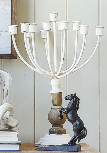 Rearing Horse Metal Door Stop