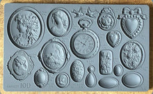 Load image into Gallery viewer, CAMEOS Mould by IOD (6&quot;x10&quot;, 15.24cm x 25.4cm)
