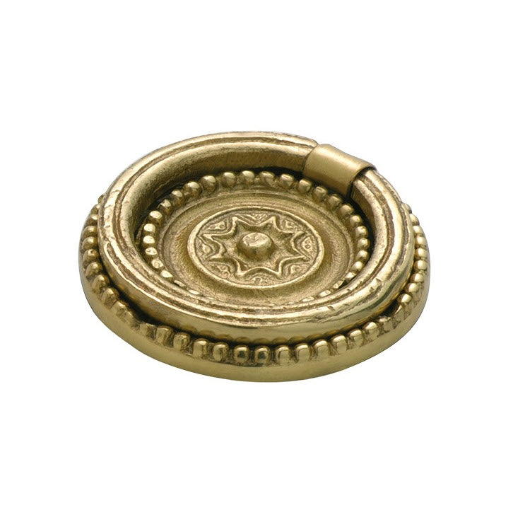 Tradco 3620 - Ornate Ring Pull Polished Brass