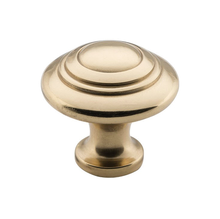 Tradco 3677 - Domed Cupboard Knobs Polished Brass