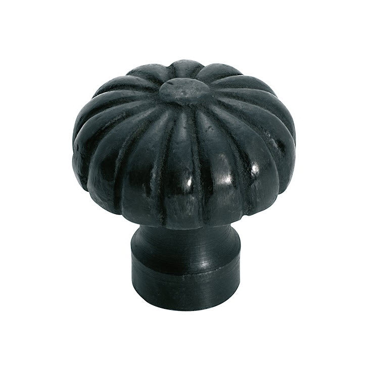 Tradco 3701 - Fluted Cupboard Knobs Iron Antique Finish