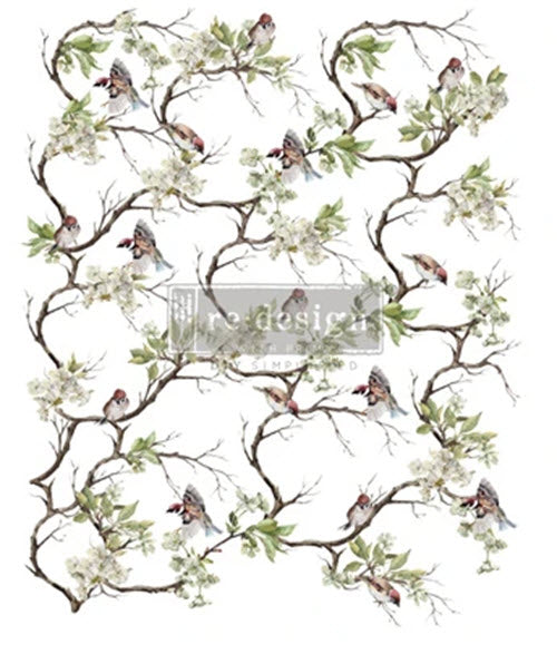 Redesign Decor Transfers - Blossom Flight