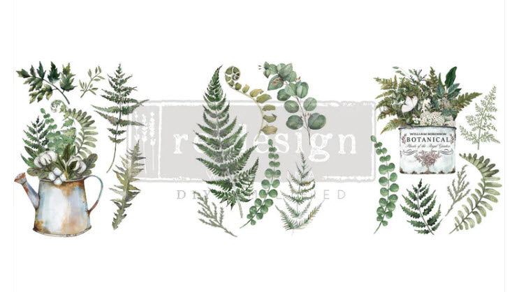 Redesign Decor Transfers - Botanical Snippets