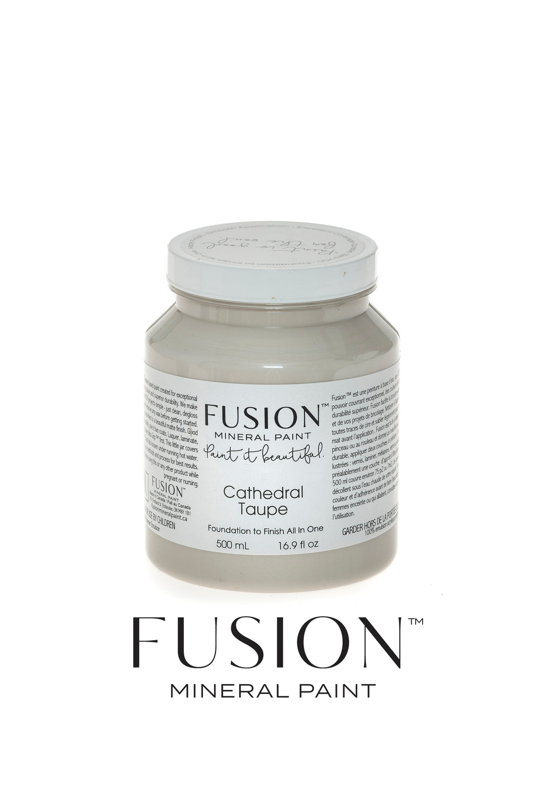 FUSION™ Mineral Paint - Cathedral Taupe 500ml