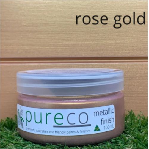 PURECO™ Finishes - Metallic Finish Rose Gold 100ml