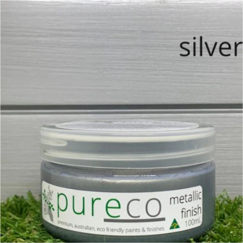 PURECO™ Finishes - Metallic Finish Silver 100ml