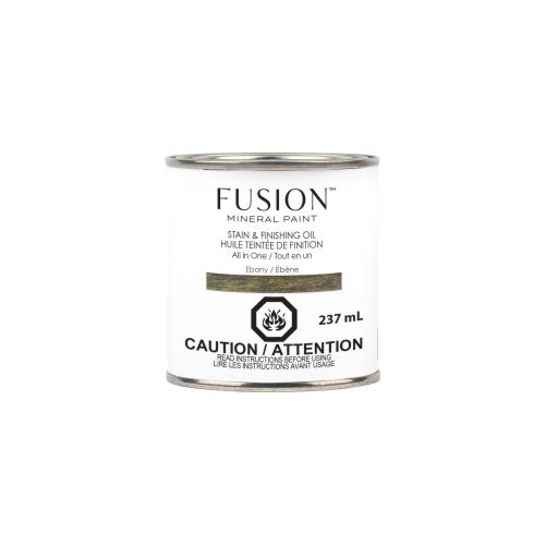 FUSION™ Prep, Stains & Finishing Products -Stain & Finishing Oil Ebony 237ml