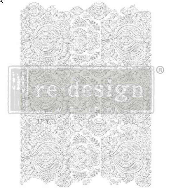 Redesign Decor Transfers - White Engraving